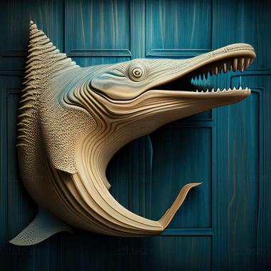 3D model Liopleurodon (STL)